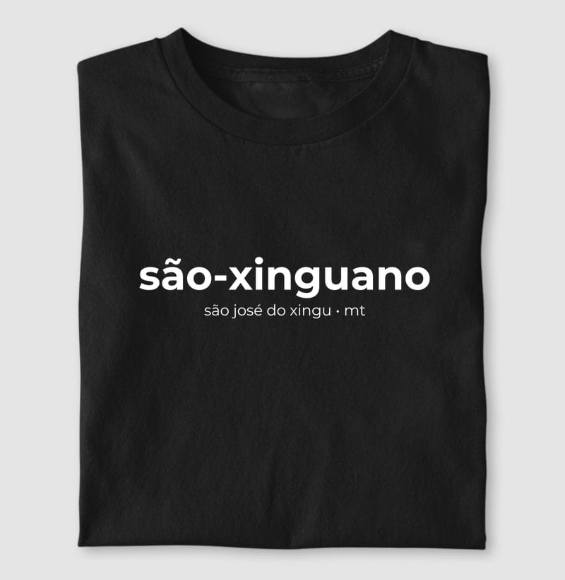 Camiseta Gentílico de São José do Xingu