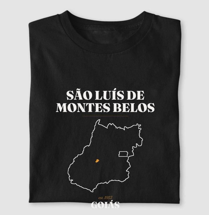 Camiseta Legado de São Luís de Montes Belos