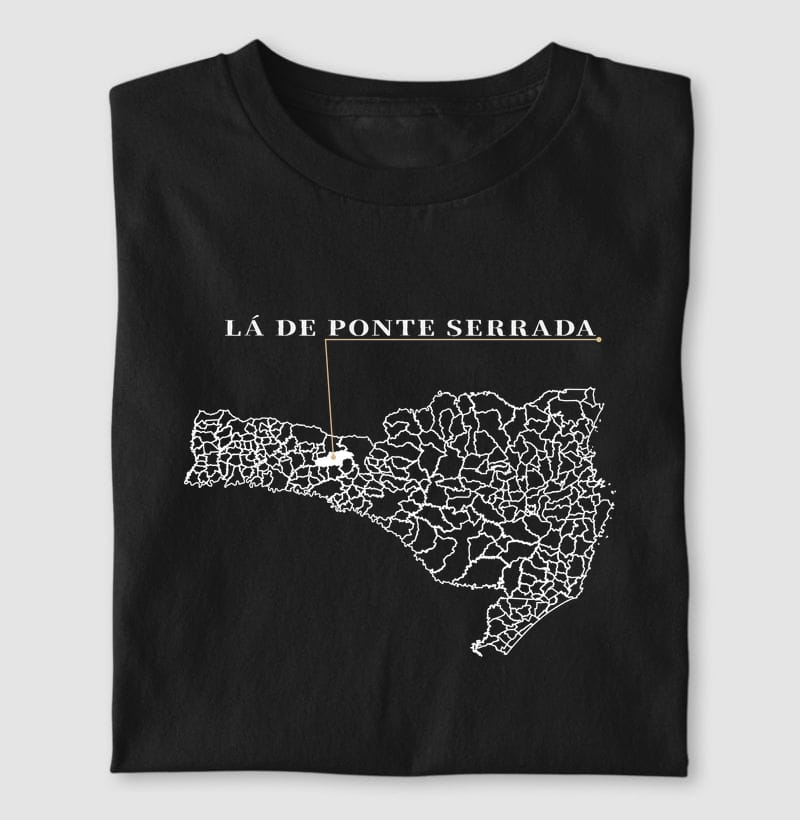 Camiseta Ponto de Origem de Ponte Serrada