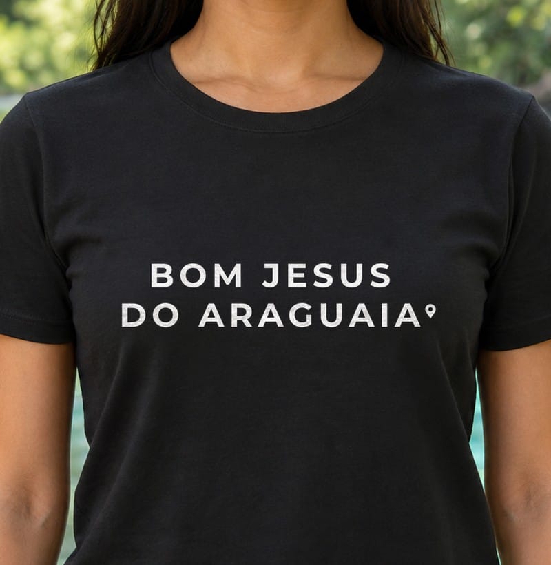 Camiseta Pin de Bom Jesus do Araguaia