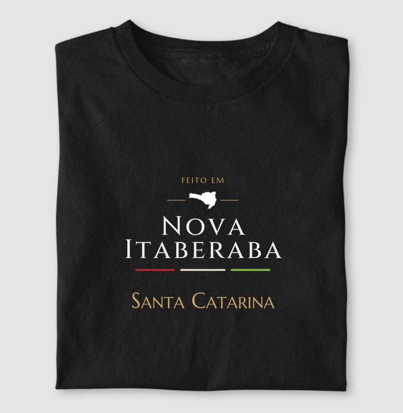 Camiseta Feito em de Nova Itaberaba