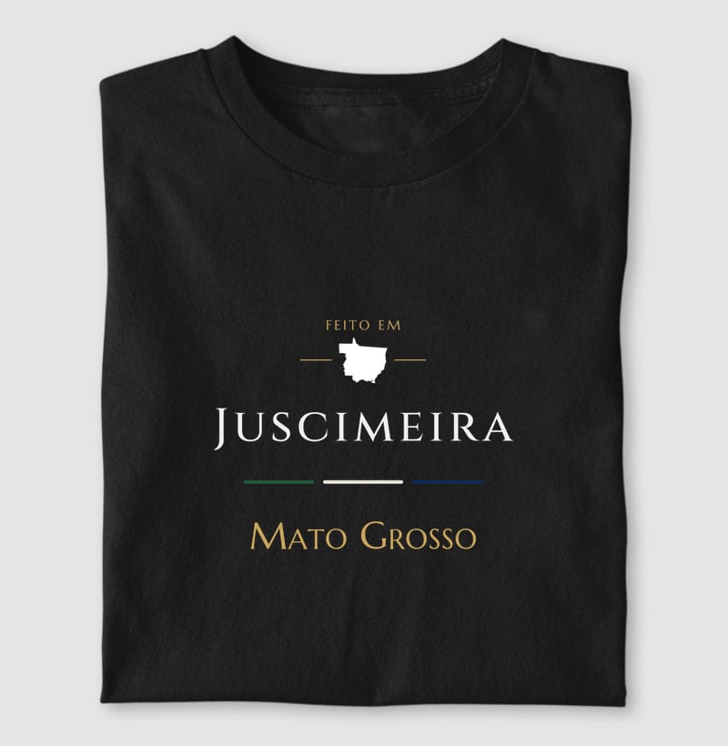 Feito em, Juscimeira · MT
