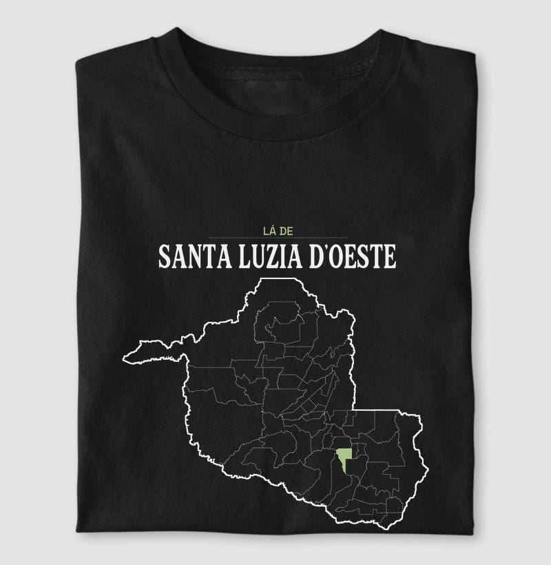 Camiseta Território de Santa Luzia D'Oeste