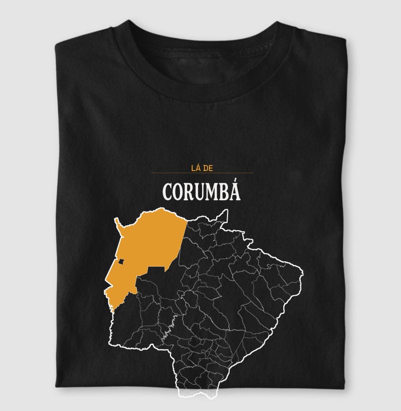 Camiseta Território de Corumbá