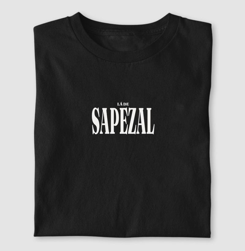 Camiseta Tipografia de Sapezal