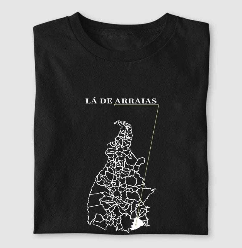 Camiseta Ponto de Origem de Arraias