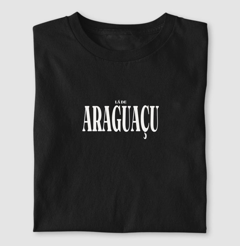 Camiseta Tipografia de Araguaçu