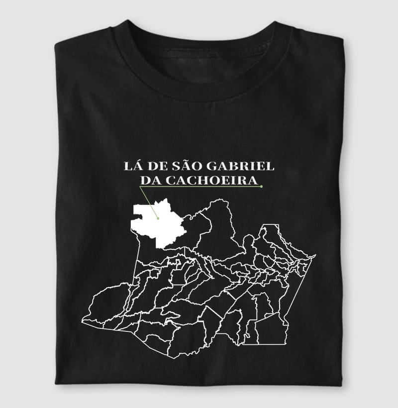 Camiseta Ponto de Origem de São Gabriel da Cachoeira