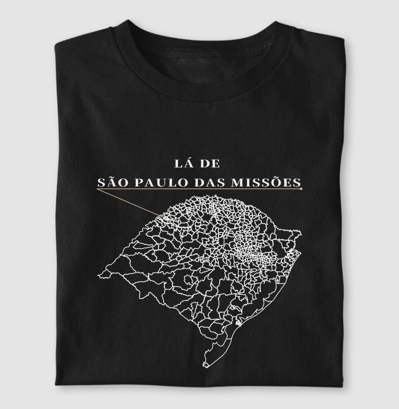 Camiseta Ponto de Origem de São Paulo das Missões