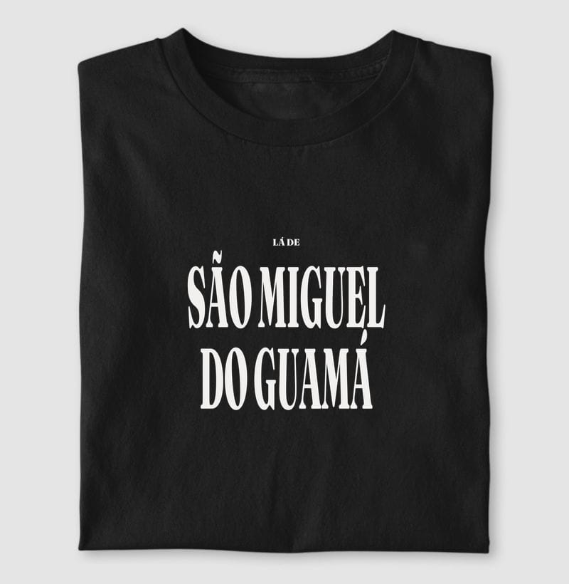Camiseta Tipografia de São Miguel do Guamá
