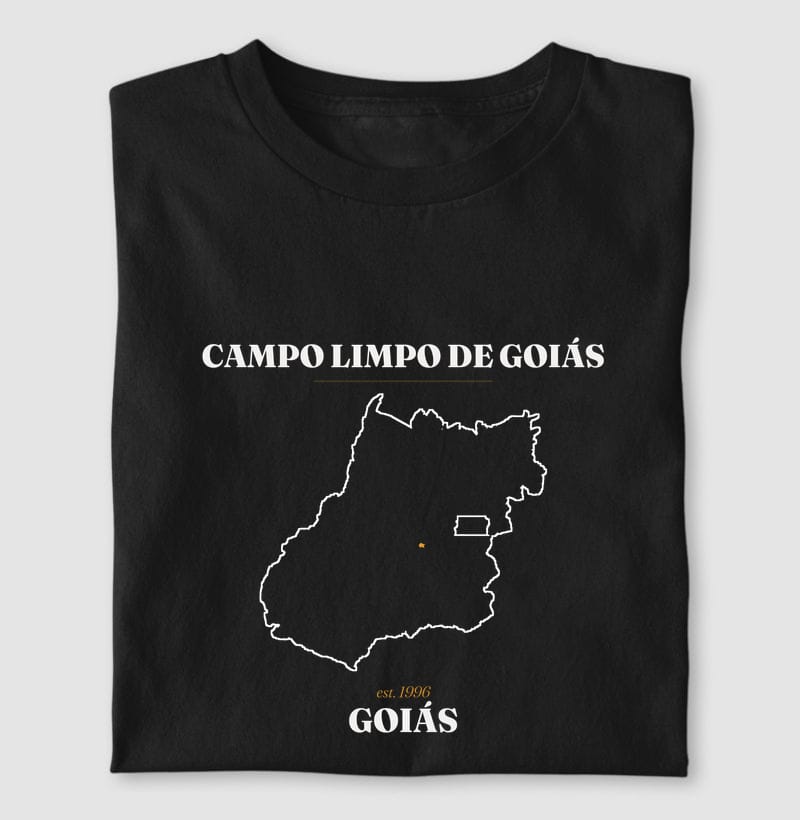 Camiseta Legado de Campo Limpo de Goiás