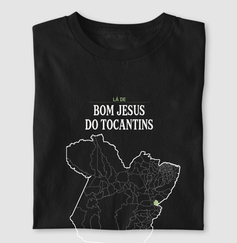 Camiseta Território de Bom Jesus do Tocantins