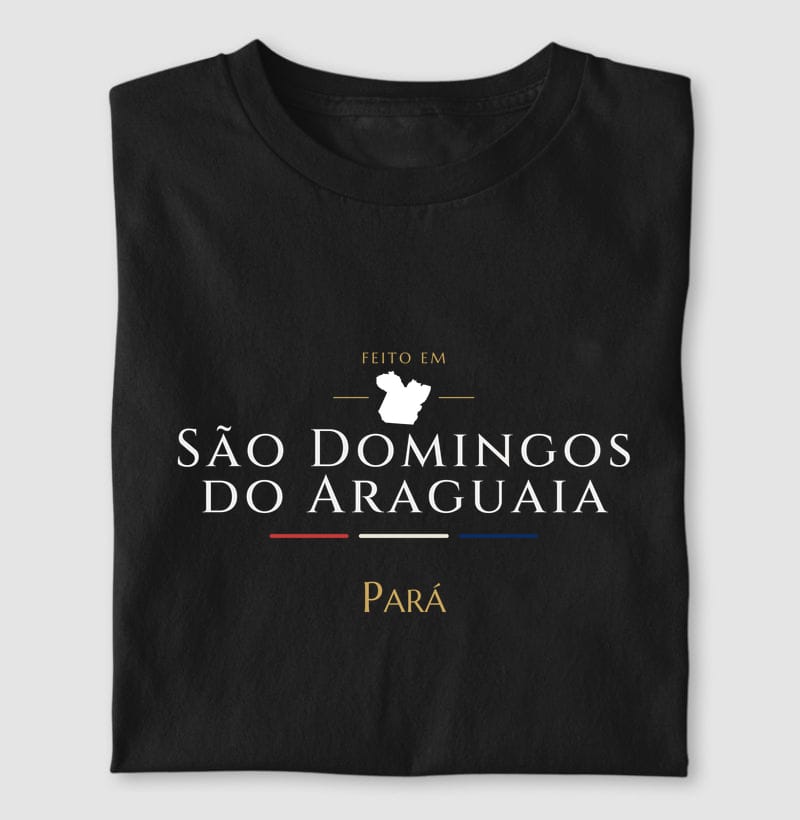 Camiseta Feito em de São Domingos do Araguaia