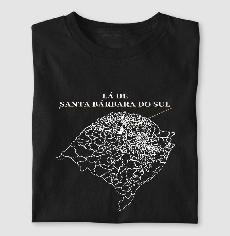 Camiseta Ponto de Origem de Santa Bárbara do Sul