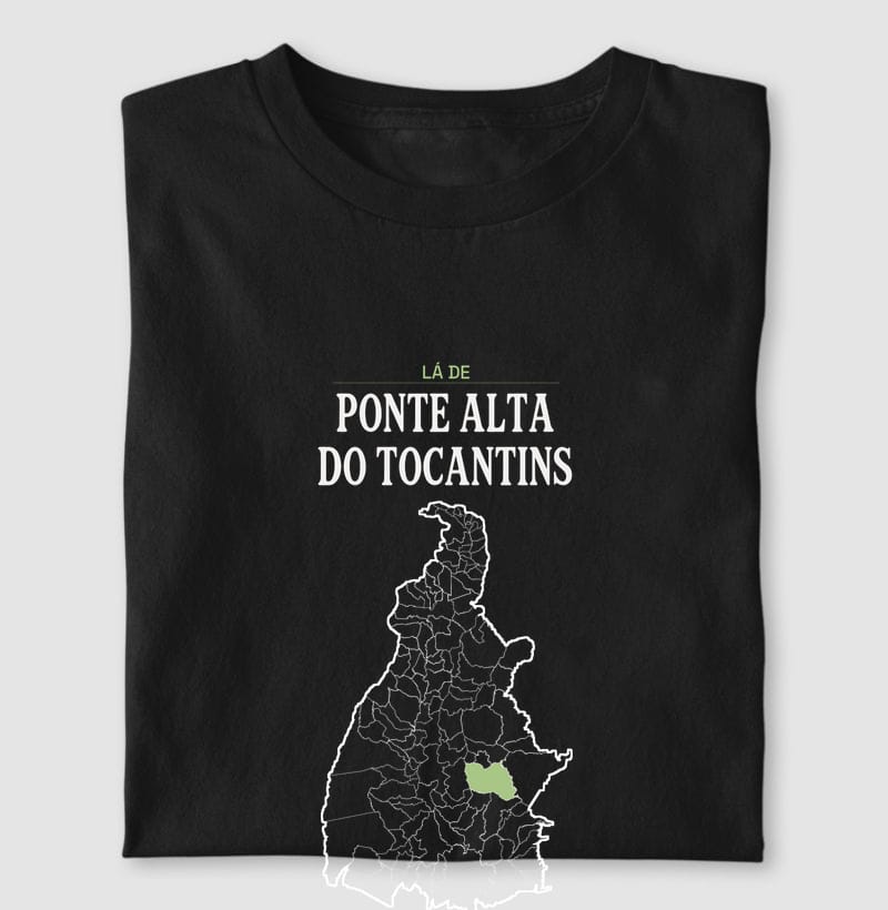 Camiseta Território de Ponte Alta do Tocantins