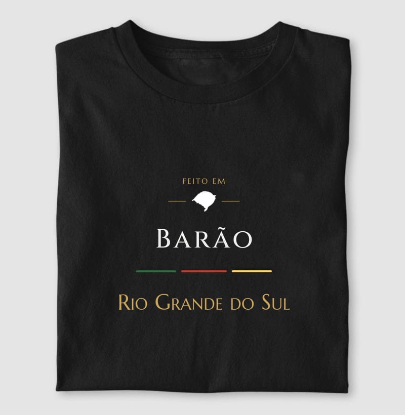 Camiseta Feito em de Barão