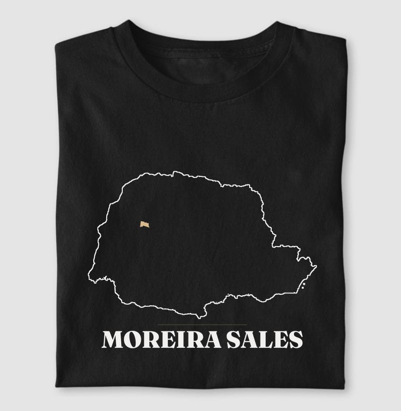 Camiseta Traço de Moreira Sales
