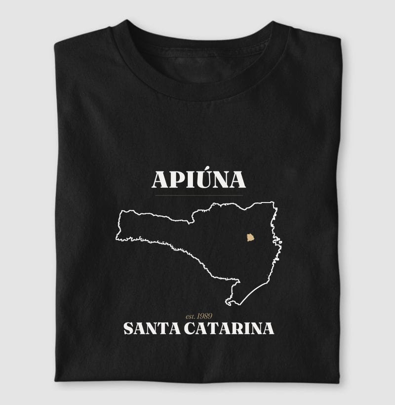 Camiseta Legado de Apiúna