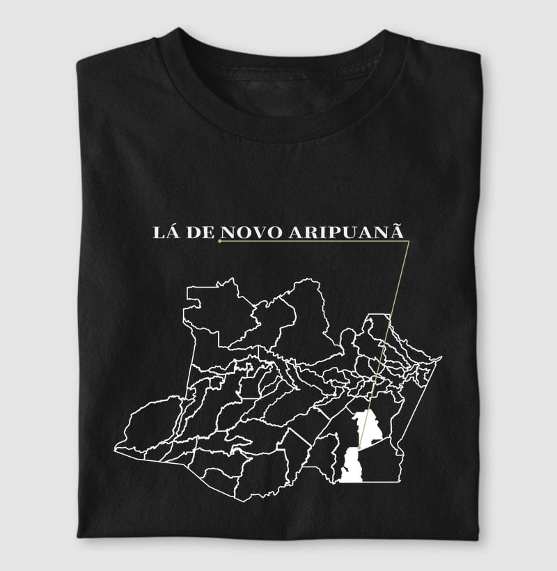 Camiseta Ponto de Origem de Novo Aripuanã