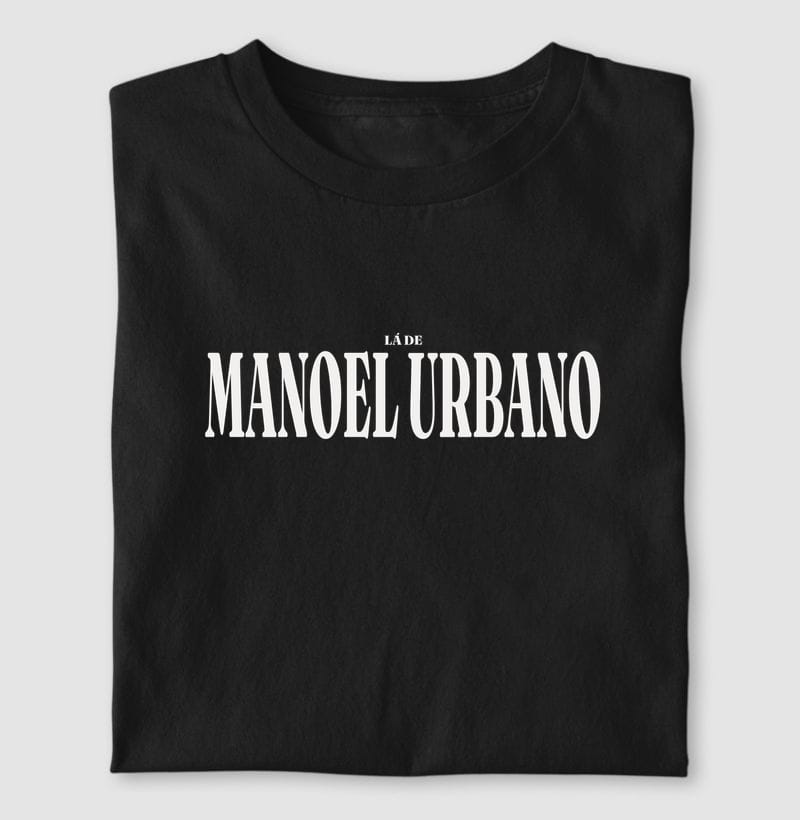Camiseta Tipografia de Manoel Urbano