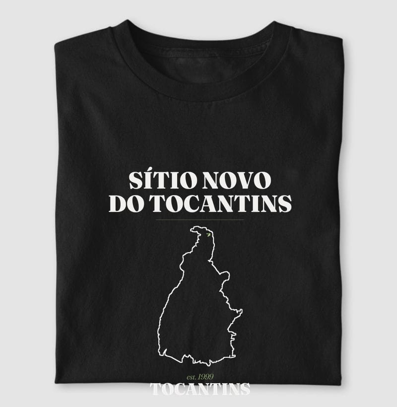 Camiseta Legado de Sítio Novo do Tocantins