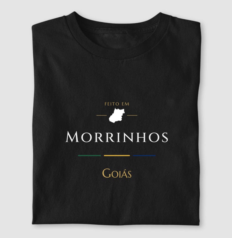 Camiseta Feito em de Morrinhos