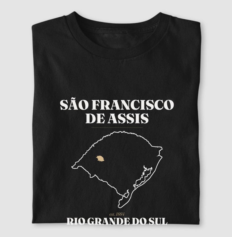 Camiseta Legado de São Francisco de Assis