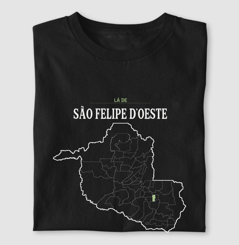 Camiseta Território de São Felipe D'Oeste