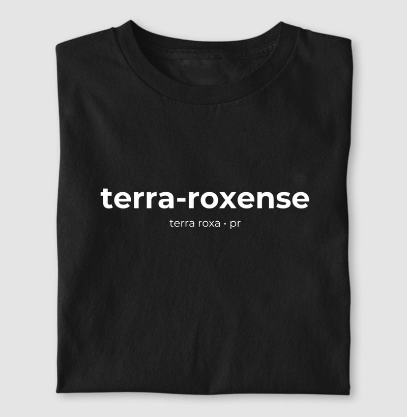 Camiseta Gentílico de Terra Roxa