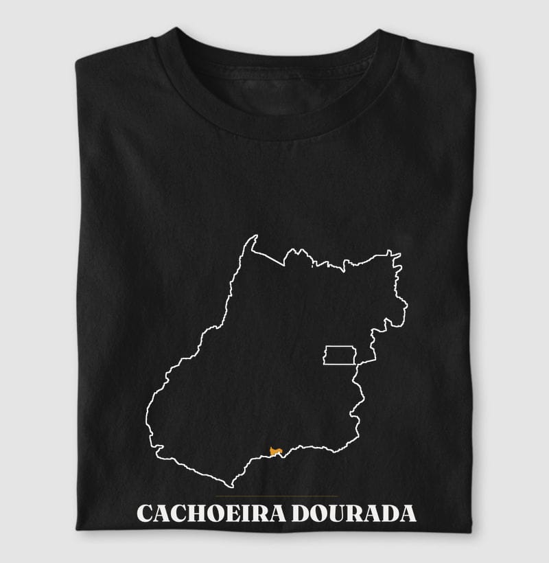 Camiseta Traço de Cachoeira Dourada
