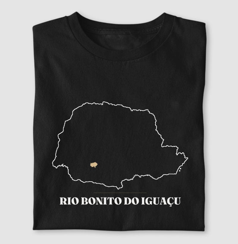 Camiseta Traço de Rio Bonito do Iguaçu