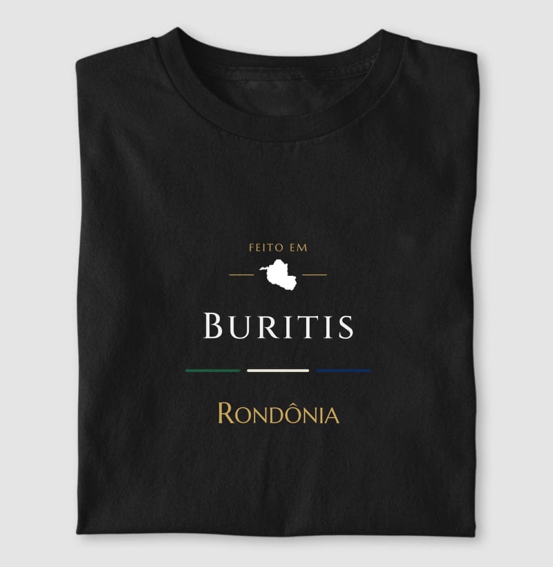 Camiseta Feito em de Buritis