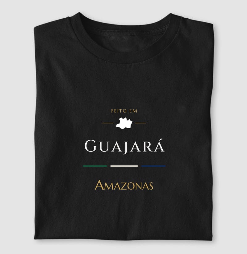 Camiseta Feito em de Guajará