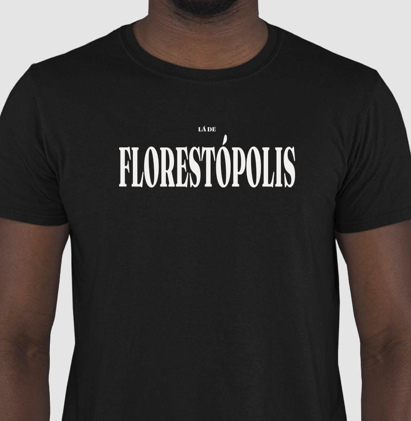 Camiseta Tipografia de Florestópolis