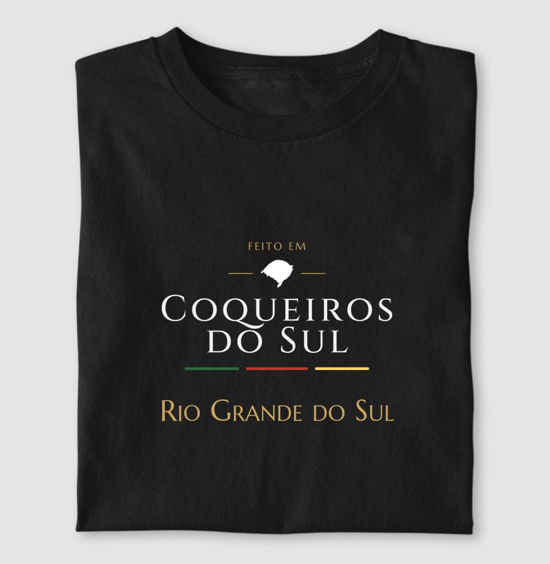 Camiseta Feito em de Coqueiros do Sul