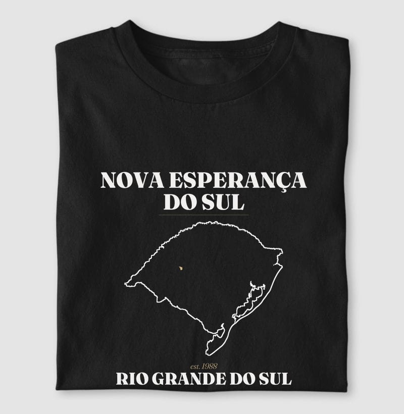 Camiseta Legado de Nova Esperança do Sul
