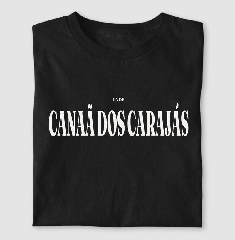 Camiseta Tipografia de Canaã dos Carajás