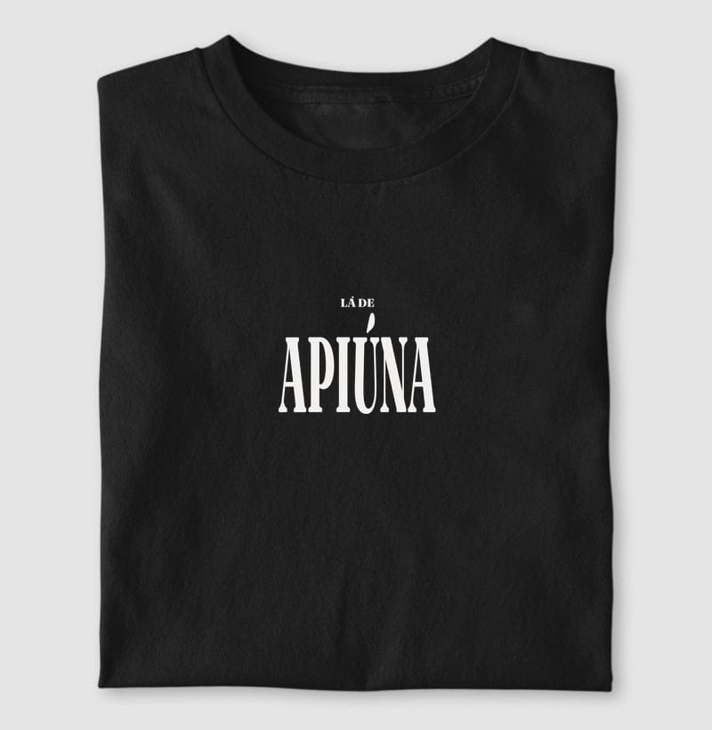 Camiseta Tipografia de Apiúna