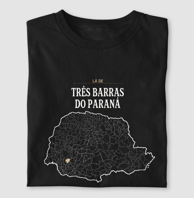 Camiseta Território de Três Barras do Paraná