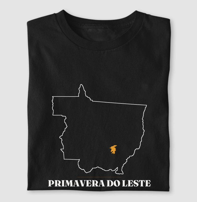Camiseta Traço de Primavera do Leste