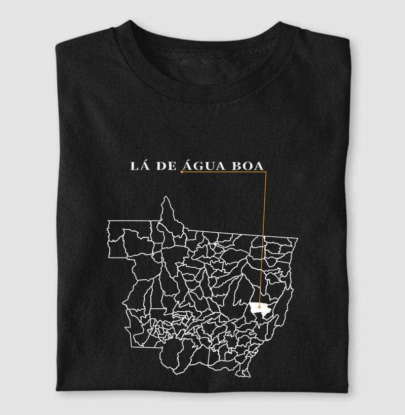 Camiseta Ponto de Origem de Água Boa