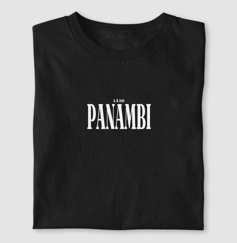 Camiseta Tipografia de Panambi