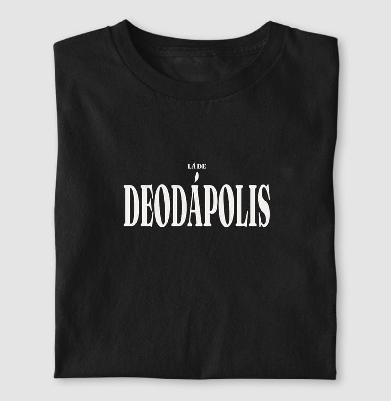 Camiseta Tipografia de Deodápolis