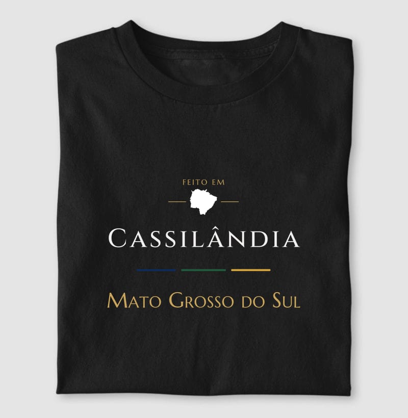 Feito em, Cassilândia · MS
