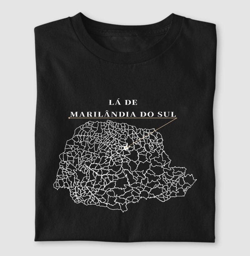 Camiseta Ponto de Origem de Marilândia do Sul