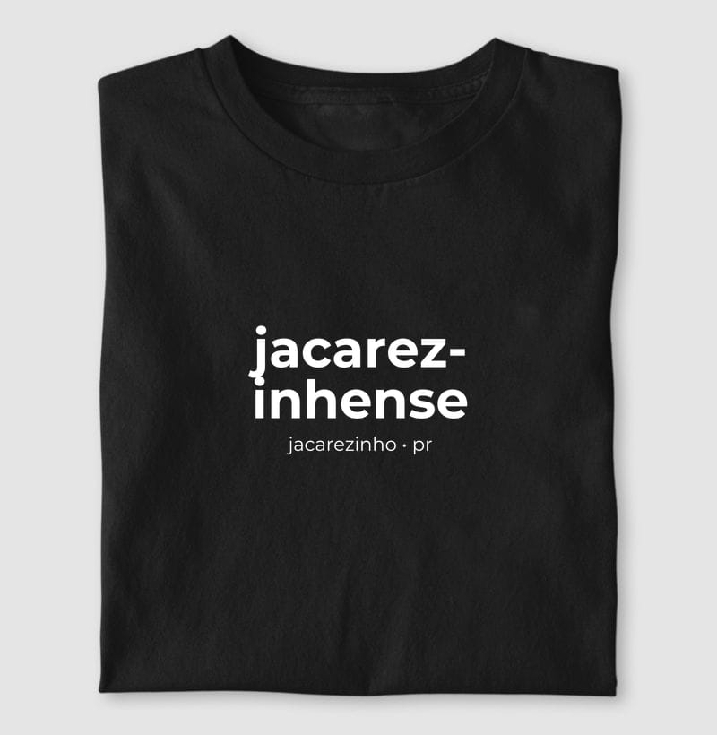 Camiseta Gentílico de Jacarezinho