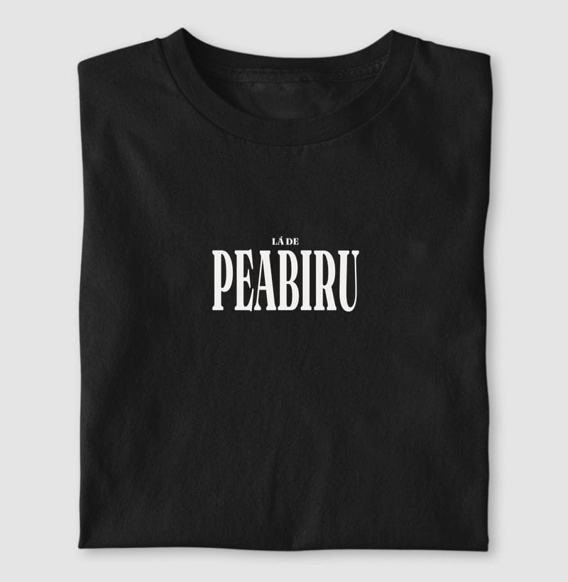 Camiseta Tipografia de Peabiru