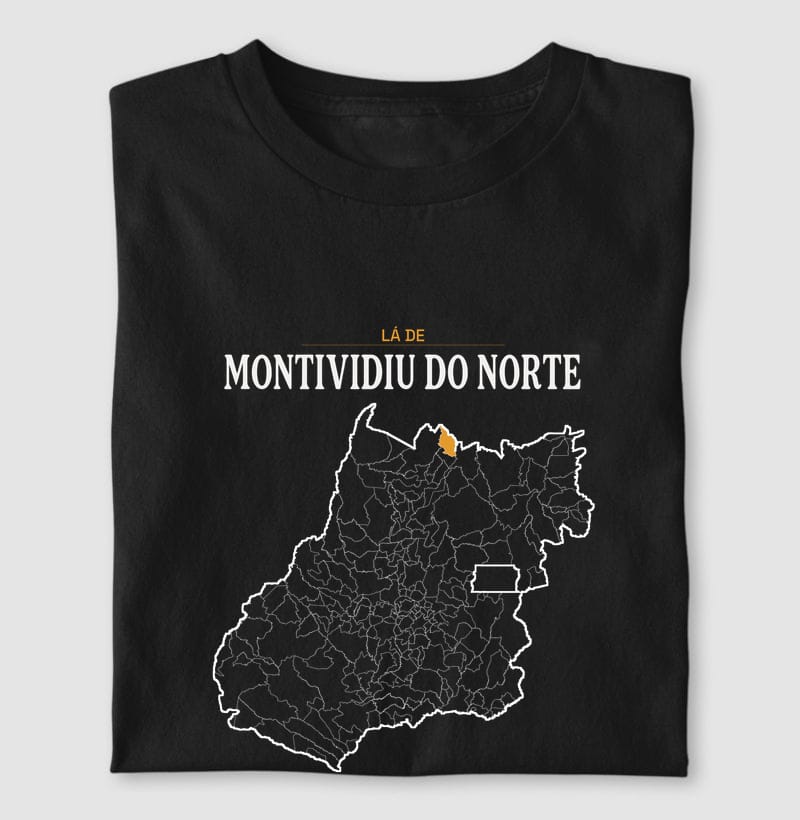 Camiseta Território de Montividiu do Norte