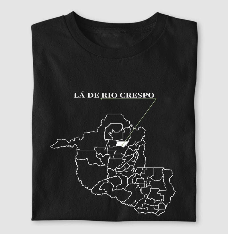Camiseta Ponto de Origem de Rio Crespo