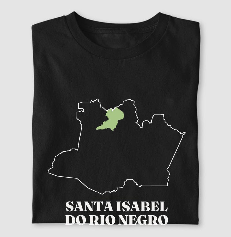 Camiseta Traço de Santa Isabel do Rio Negro